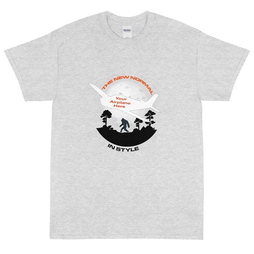 

The New Normal Airplane Theme T-Shirt - Personalized w/ Your Airplane S