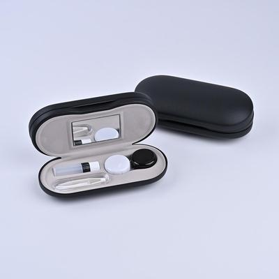 Glossy Dual-Layer Glasses & Contact Lens Case M479 - Anti-Pressure Storage Box