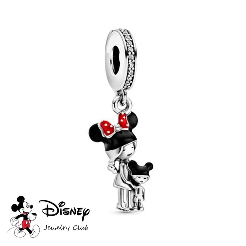 Brandneue MINISO Charms Perlen Komponenten Do It Yourself Hohe Qualität Feiner Schmuck Geschenke Minnie Maus Eislaufen Zauberlehrling Mickey Perle