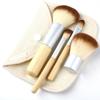 4pcs/set Make Up Brushes Set Natural Bamboo Handle Blending Makeup Brush Hot Cosmetics Tool Kit Powder Brushes For Women