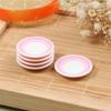 Pretend Play Toy Tableware Doll house Dinner Plates Kitchen Toys Food Dishes Photograph Props