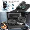 SHAOHAO New Mitsubishi Delica D5 Dedicated Console Console Box Cup Holder Car Trash Can Delica D5 Model Console Tray Storage Box Cup Holder Car