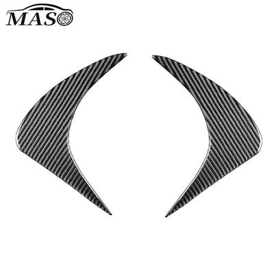 2pcs Carbon Fiber Car Front Headlight Eyelid Eyebrow Trims for Toyota GT86,for Subaru BRZ 2012 2013 2014 2015 2016