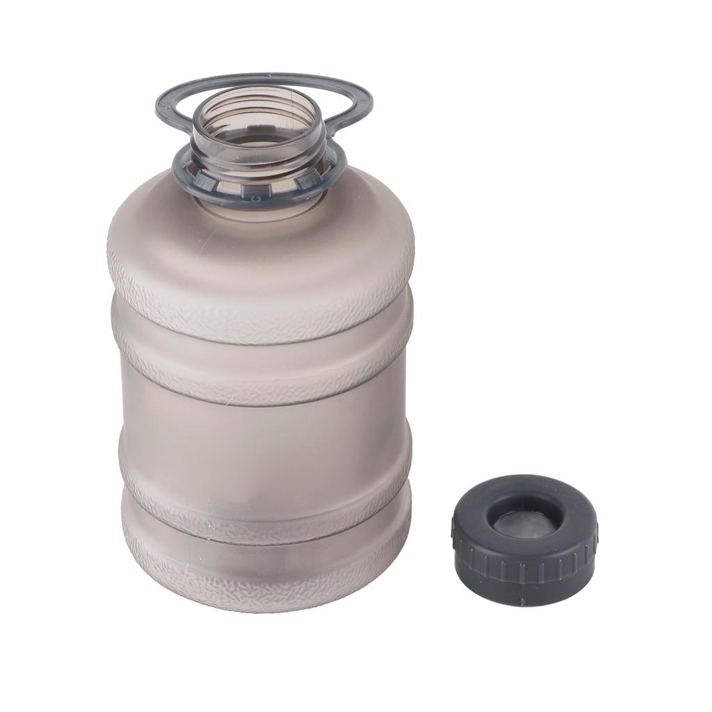 Taşınabilir Plastik Su Bardağı Ins Stil Trend Öğrenci Sevimli Su Şişesi 650ML Büyük HacimliSiyah