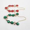 LkeRan 1 Piece NEW Shiny Acrylic Chain DIY Clothing Sewing Accessories Metal Crystal Rhinestone Bikini Connector Buckle