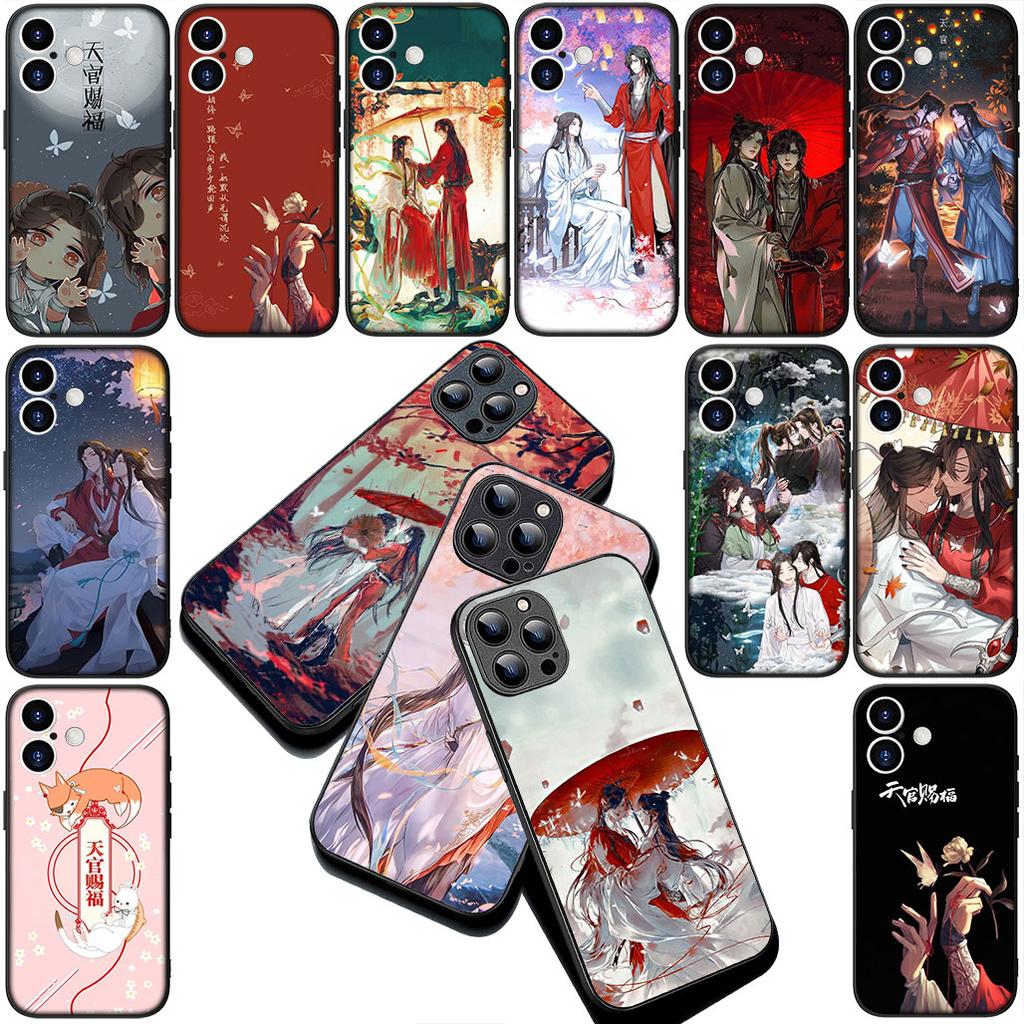 Heaven official's Blessing TGCF Tian Guan Ci Fu Cover for Apple iPhone 17 12 13 Pro Max Mini ProMax 7 + 8 Plus Air 8+ Phone Case