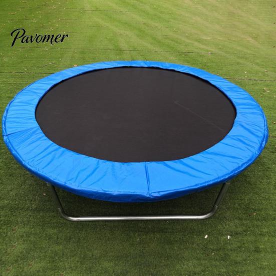 Trampoline Safety Accessory 8/10/12FT Replacement Pad UV Resistant Waterproof PVC Spring Cover Edge Protector Round Accessories Cushioning