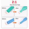 1/3/5Pcs Non Slip Heat Shrink Tube Fishing Rod Wrap 15 18 20 22 25 28 30 35 40 45 50mm Handle Insulated Protect Waterproof Cover