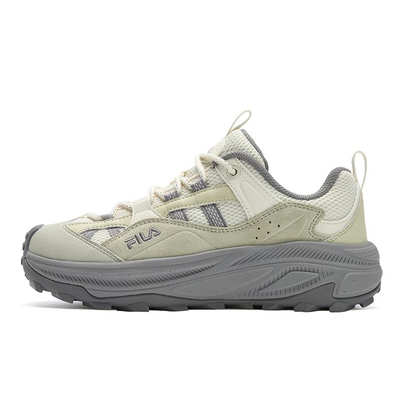 

FILA TREK Abrasion Resistant, Breathable, Lightweight Low top Casual Shoes Women s White Green F12W542123FWG 37.5