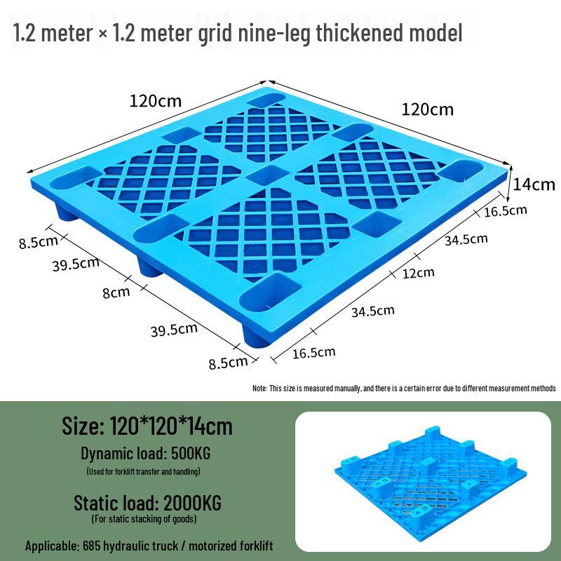 Moisture-Proof Plastic Forklift Pallet Platform Tray