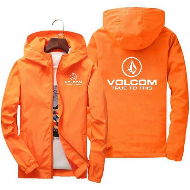 Men's Spring Fashion Casual Outdoor Sports Jacket 2026 New Windproof Zipper Hooded Top, Super Large s-7XL