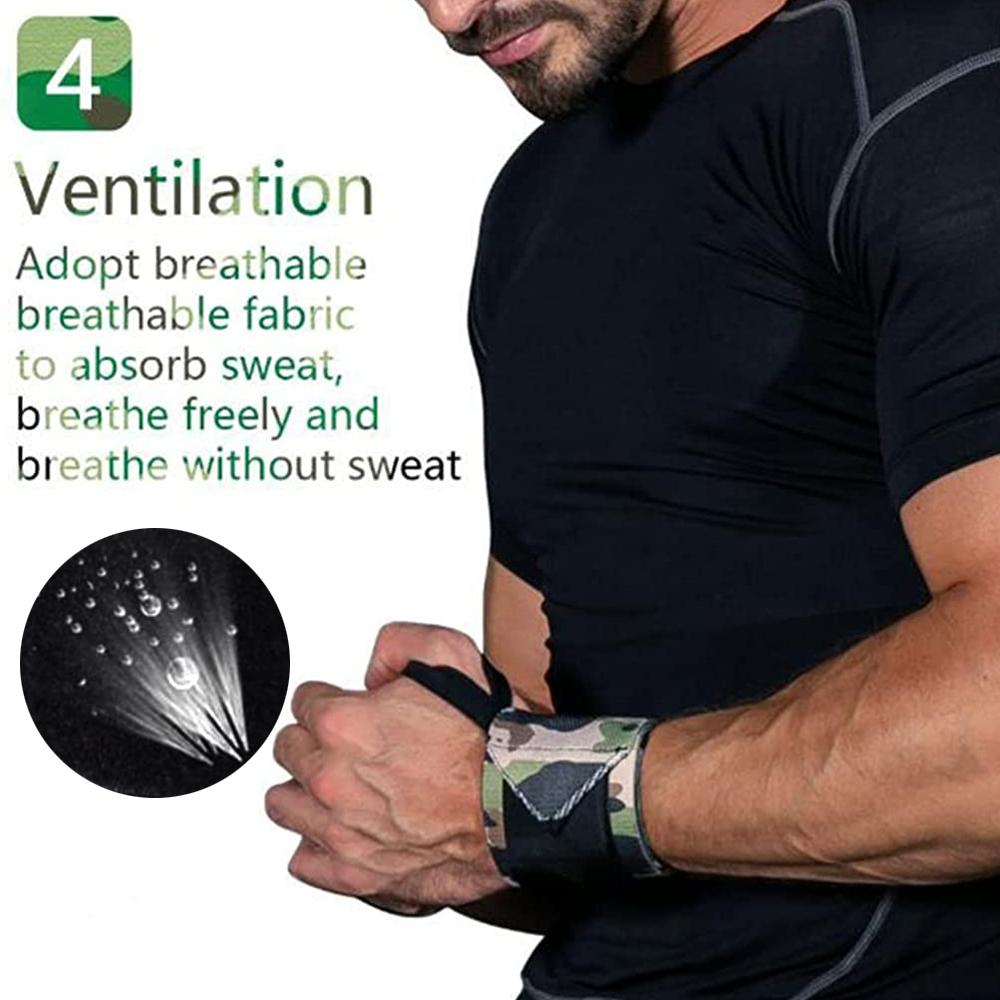 1 PC Wrist WrapsProfessional Grade with Thumb Loops Wrist Support Braces Weight Lifting Crossfit Powerlifting Strength Training