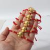 Chinese Style Lucky Red Rope New Year Fortune Bracelet Cute Snake Year Bracelet  Women