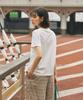 Aigle Official Prime Flex Logo Size M T-Shirt, Moisture-Wicking, Quick-Drying, Women's, White,