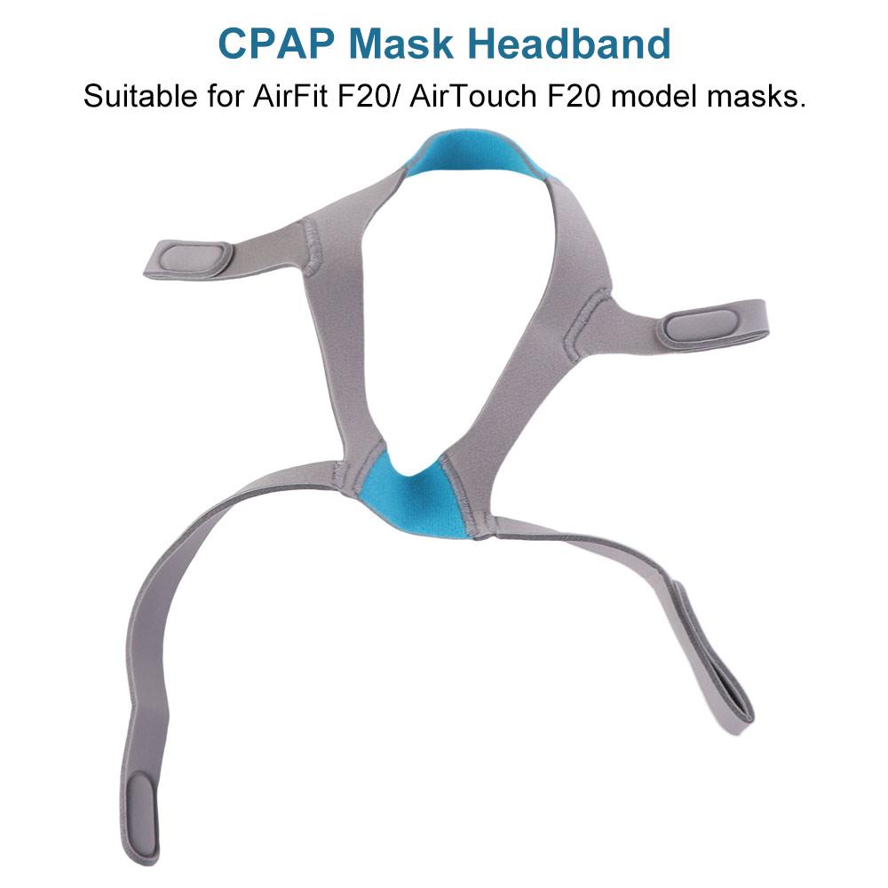 Adjustable Replacemen CPAP Headband Elastic Double Layer Face Mask Headband Composite sponge