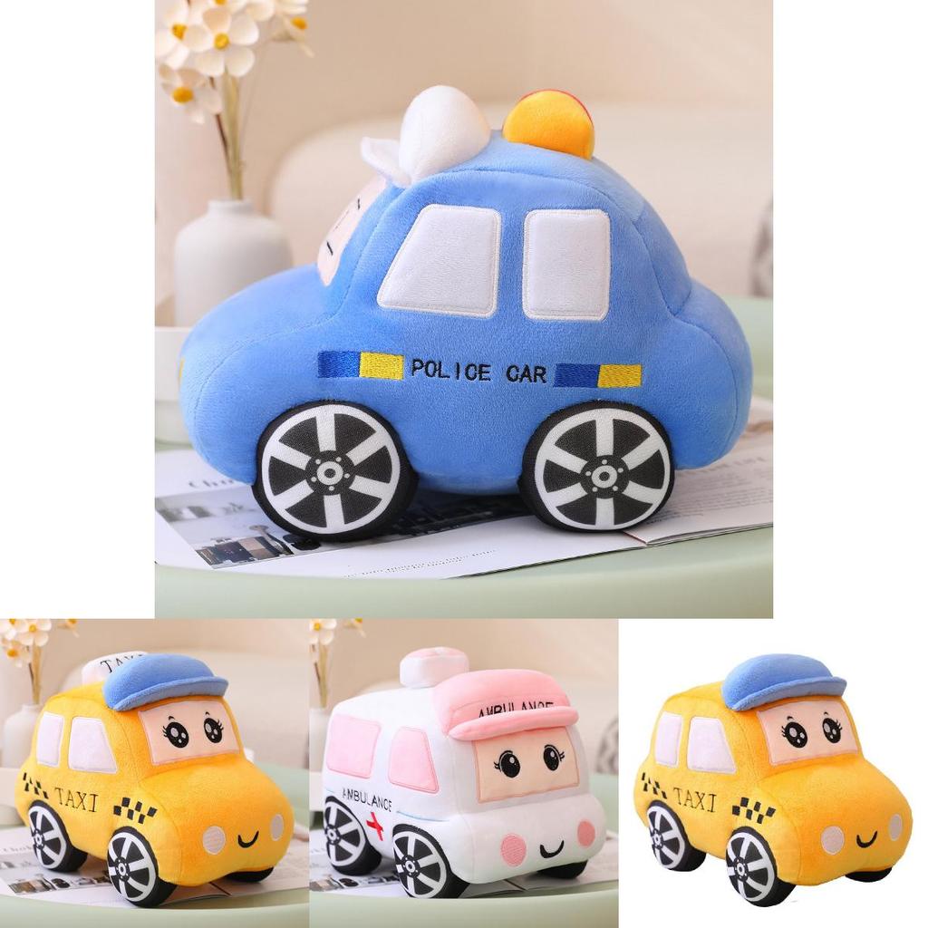 Cartoon Plush Car Pillow Toy- Perfect Gift For Boys On Children's Day