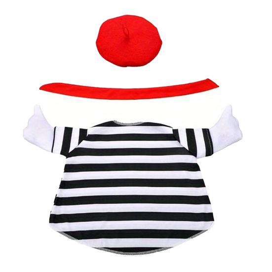 1 Set Porch Goose Outfits Outdoor Garden Lawn Yard Goose Statue Striped Shirt Red Hat Hawaii Bikini Swim Ring Holiday Party Dress-up Clothing