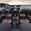 4pcs/Set Universal Car Front/Rear Foot Mats, All-Weather Fit For Cars, Crossovers And Trucks