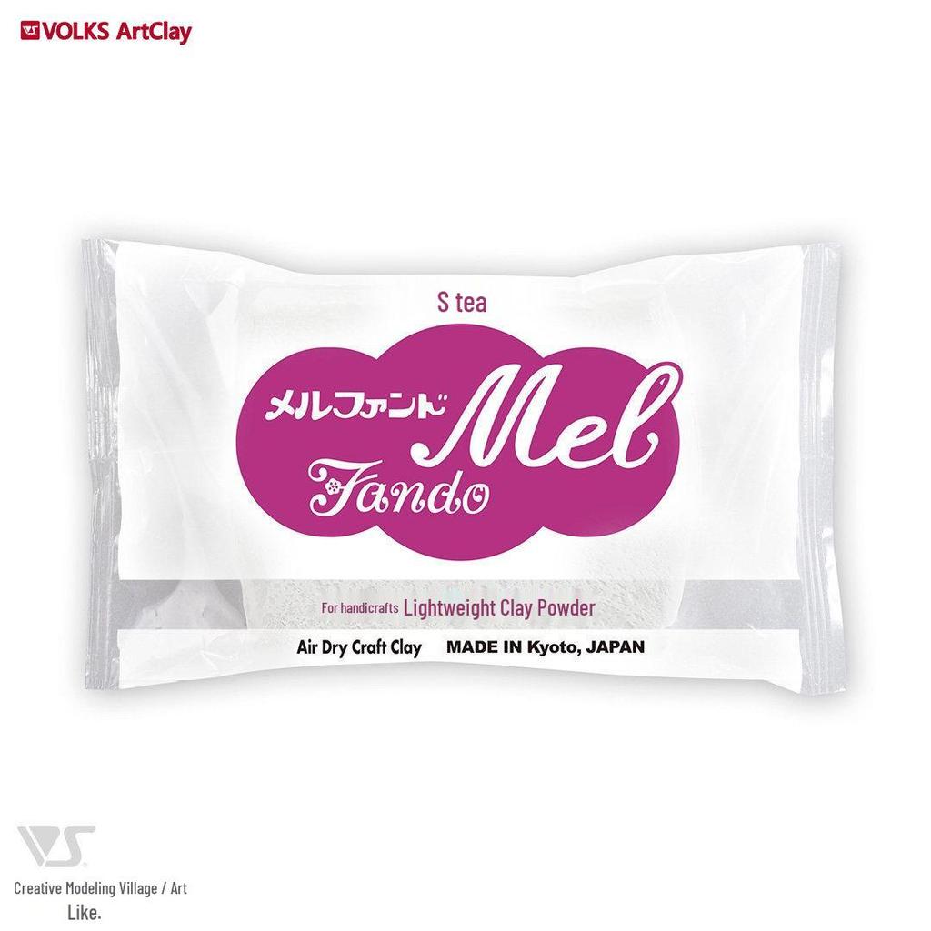 Ladoll White Air-Dry Clay Kit 500g - No-Bake DIY Stone Clay for Figures