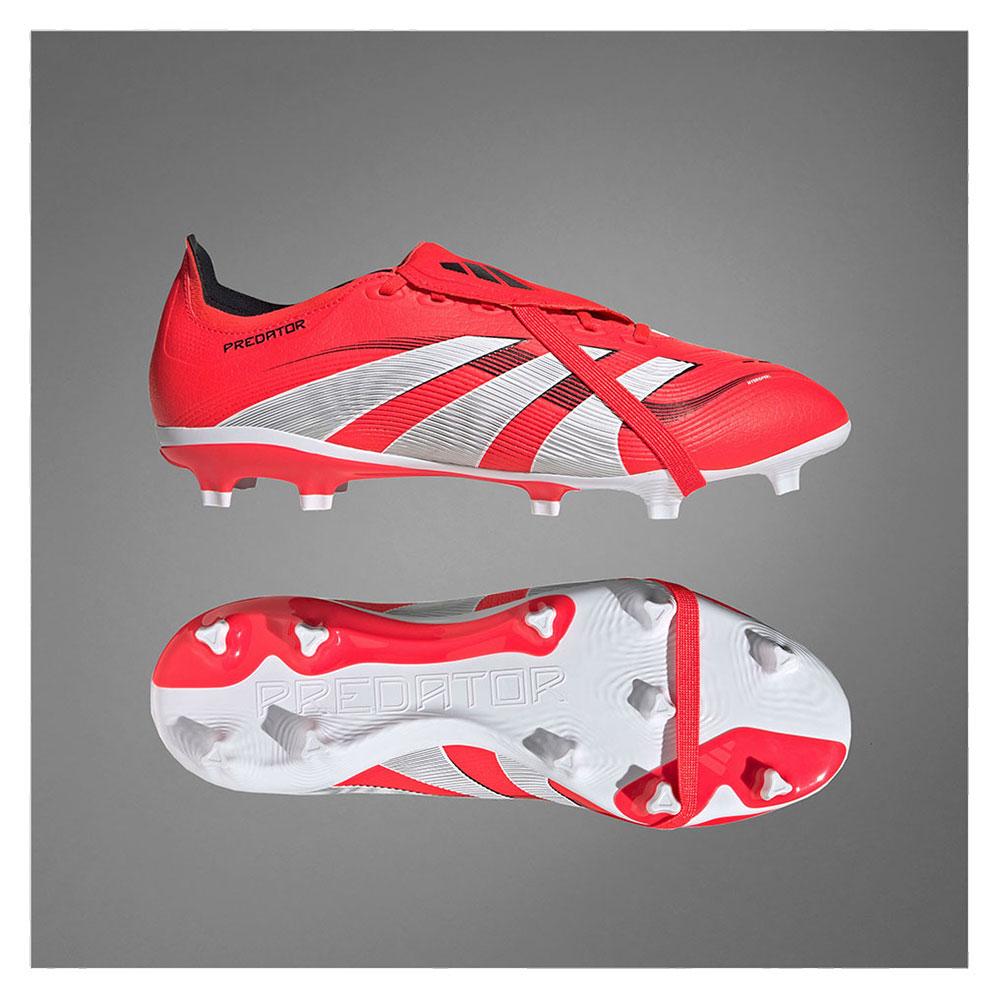 Adidas predator league ft fg/mg soccer shoes red
