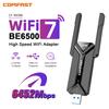 COMFAST WiFi7 USB Adapter BE6500 WiFi Card 5G/6G USB3.0 Wireless Network Card USB WiFi7 Adaptador AX5400 WiFi6 Antenna PC Laptop 3