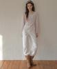 Aueonoseuteljia Bizo Buckle Cotton Pants_Ivory(O26Pt01)