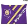 Orlando City SC Wall Tapestry Aesthetic Wall Hanging Printed Fabric Blanket Decorative Tapestries for Bedroom Living Room Home Decor