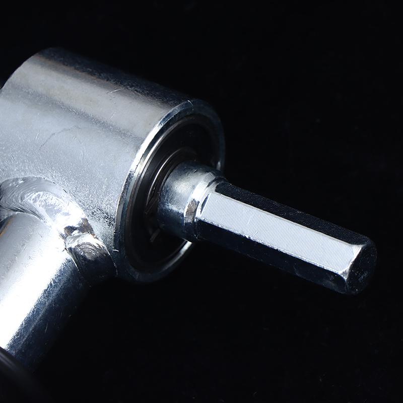 Attacco Trapano Avvitatore Senza Fili Per Sonda da Ghiaccio Adattatore Metallico Convertitore Punta per Trapano Elettrico Accessorio per Pesca sul Ghiaccio all'Aperto