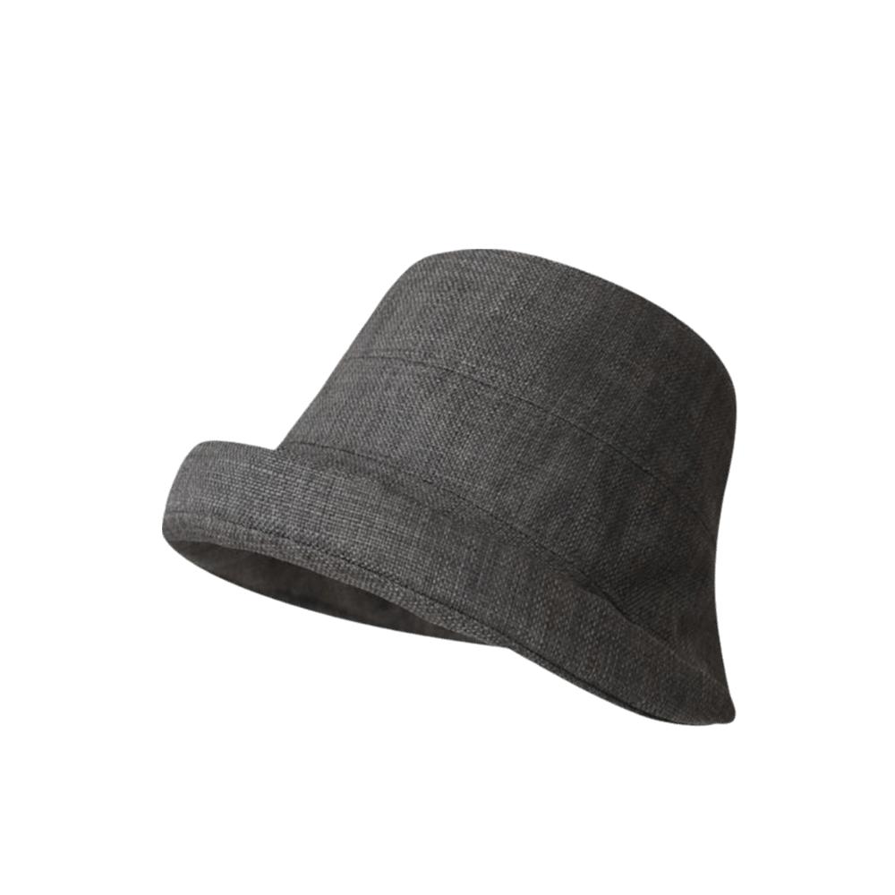 Roll Rim Fisherman Hat Linen Fedora Hat Casual Sunshade Hat  Outdoor Sports