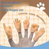 Little Finger Gloves for Playing with And Petting Cats, Rubber Gloves for Massaging The Left and Right Little Hands, Funny Little Toys
