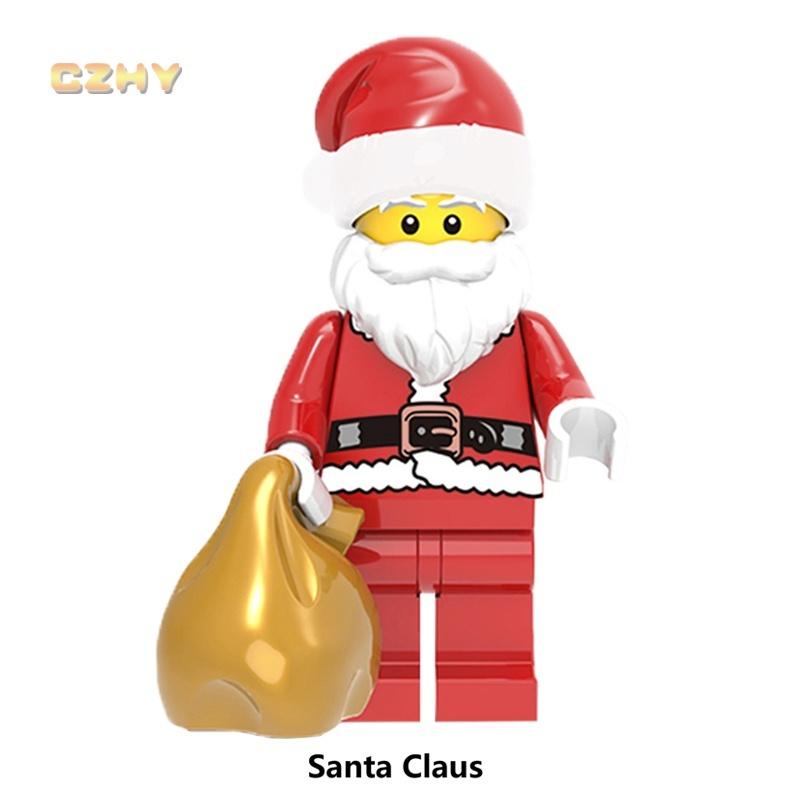 В НАЛИЧИИ Lego Christmas Vision Grinch Stitch Минифигурки Детские строительные блоки Игрушки WM852