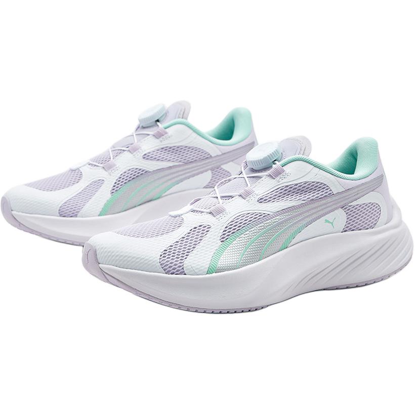 Puma Pounce Lite Disc Jr Fashion Retro Versatile Training Sprint Racing Durable Lightweight Shock Absorption Low Top Running Shoes 404329-03