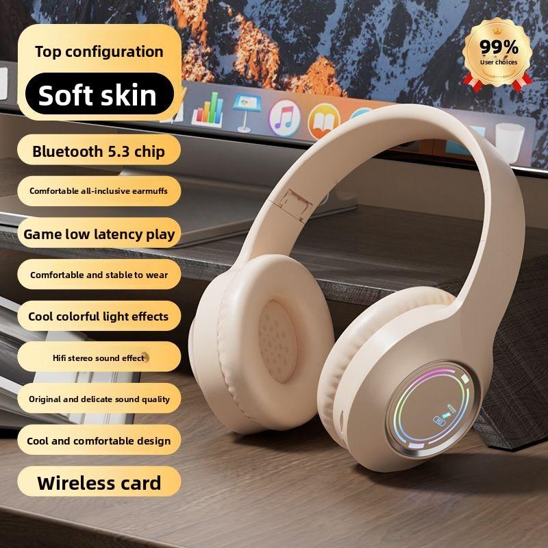 Luminous Bluetooth Headset, Wireless Universal Headset, Universal for All Mobile Phones