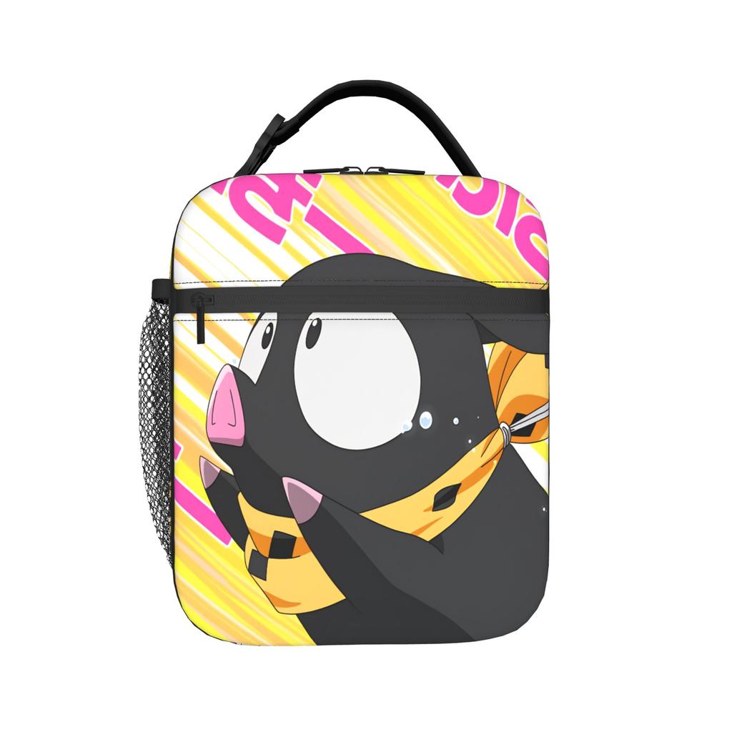 P-chan Ranma 1/2 Lunch Bag  Portable Insulated Lunch Box Men Travel Print Cooler Bag Casual Oxford Tote Food Bags