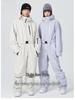 Women's Waterproof One-Piece Ski Suit: Warm, Thickened Snowboard Gear for Outdoor Skiing