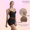 Plus Size Postpartum Body-Shaping Dress with Built-in Bra and Abdominal Support