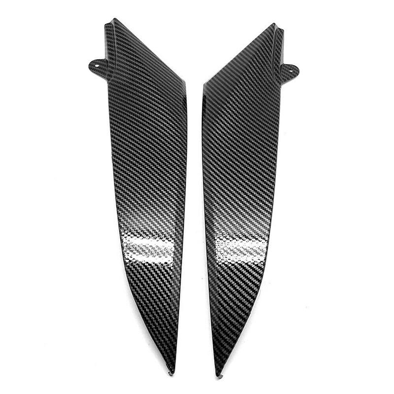Carbon Fiber Gas Tank Side Panels Cowl Trim Fairing Cover Left Right Pair for Yamaha YZF R1 YZFR1 2004-2006 Motorcycle Styling Tuning Accessories