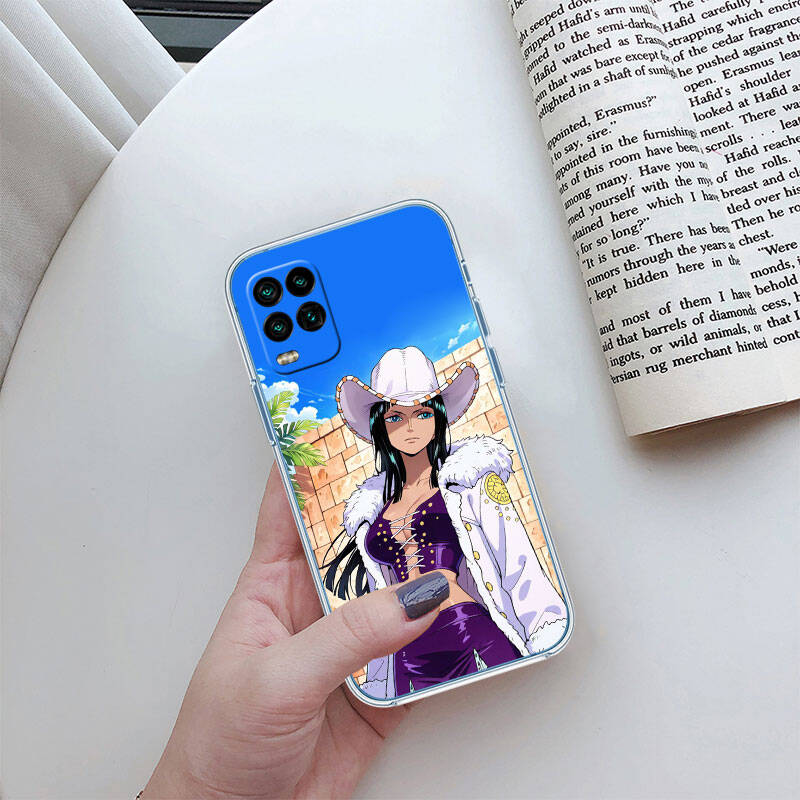 MH121 One Piece Nico Robin Case for Motorola E7 G6 G7 G8 G9 Plus Power Play G10 G20 G04 E30 E40 E22 E20 E13 E15 G22 G23 G05 G75 G35 G55