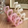 Fluid Wave Silhouette Hair Clip In Dreamy Translucent Hues Provides Secure Hold For Messy Buns And Modern Minimalist Updos