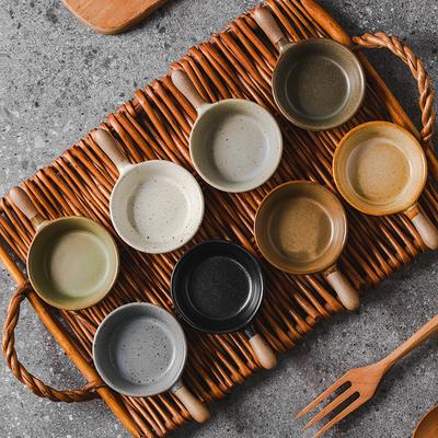 1Pc Ceramic Seasoning Dishes, Small Bowl, Household Utensils