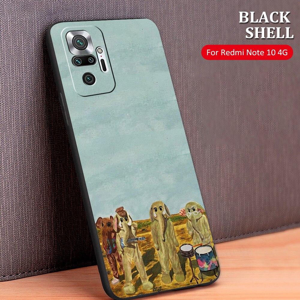 

Черный чехол для телефона с изображением слона, рок-группа Celulares, Fundas для Xiaomi Redmi 9A 9S K40 9C 11 Pro 10 9 9T 7 8 K40S 8T K50 Redmi K50