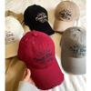 Letter Fashion Embroidered Baseball Cap Women Cotton Sun Protection Casual Hat