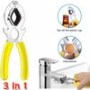 3 IN 1 Faucet Bubbler Wrench/Bottle Opener/Plier for Sink Faucet Aerator Removal Wrench Repair Spanner Disassembly Cleaning Tool