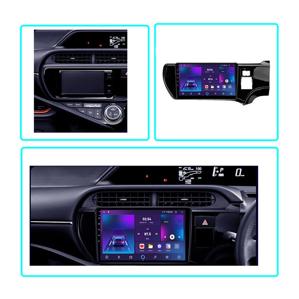 Android Car Radio For Toyota Aqua 2011-2014 Multimedia Player Head Unit Stereo GPS Navigation BT WIFI 1+16GB