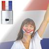 Patriotic Red White Blue Stick Face Paint Safe Ingredients Non-irritating Easy To Apply