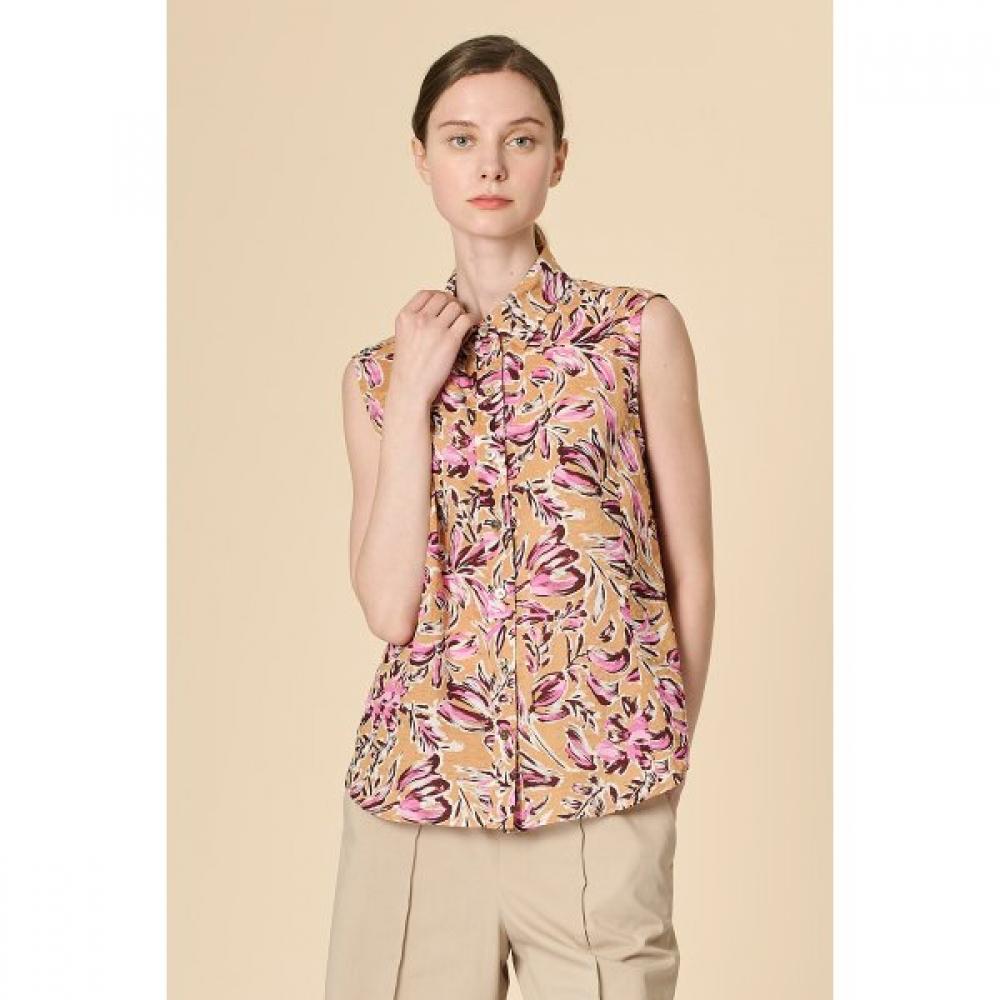 Bcbg Wild Print Blouse  B3m5b440 