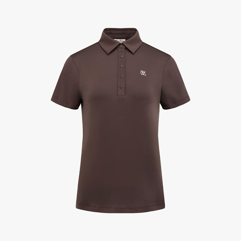 FAIRLIAR GOLF Loose Fit Logo Symbol T-Shirt (Brown)