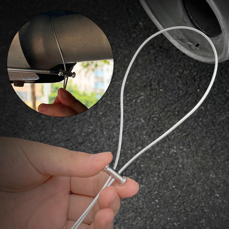 Adjustable Car Anti Static Strip Earth Belt Ground Wire Strap Vehicle Safe Driving Tool Exhaust Pipe Dedicated