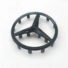 2025 Hot 52mm 58mm ABS Chrome Black Star Logo Mercedes Steering Wheel Logo Sticker For Mercedes Benz C E S Class W253 Emblem Acc