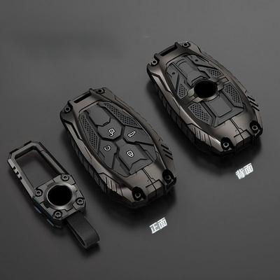 Metal Car Remote Key Cover Case Holder Shell Chain Fob For GAC Trumpchi New Empow J11 J12 J13 J15 J16 GS8 GS4 GS3 Emzoom M8 M6